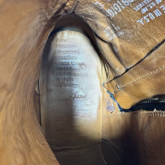 HELM Men’s Black Leather Zip Ankle Boots 11M USA Made Minimalist Core - Picture 7 of 9